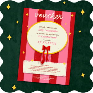 voucher - wycinanka spersonalizowana